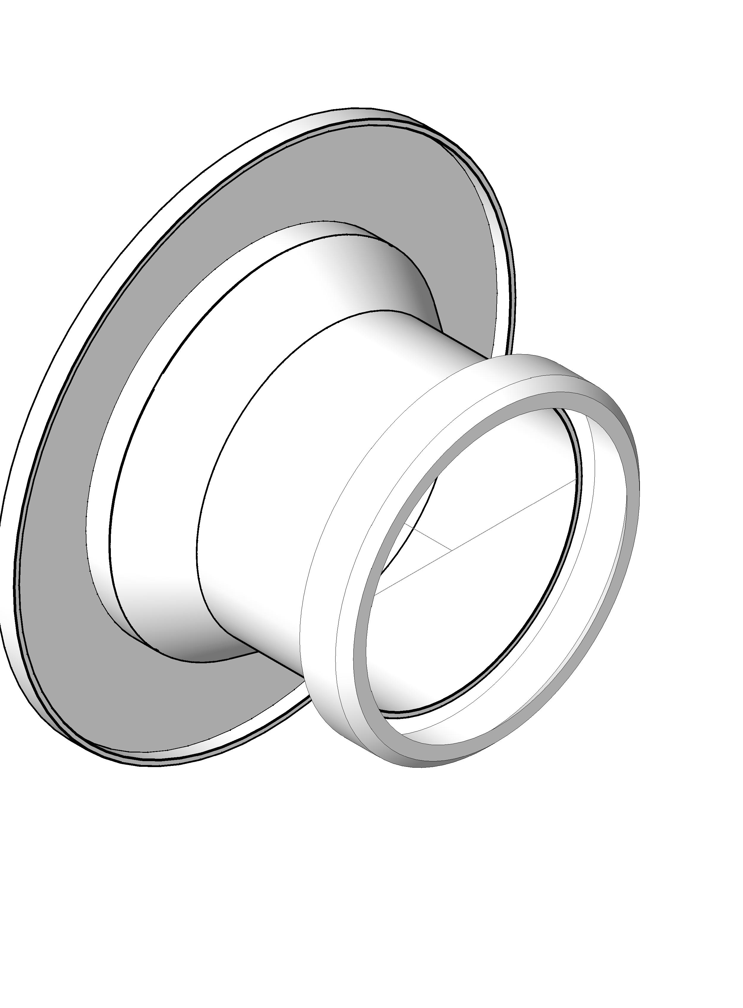 Pipe Fitting Closet Flange Adjustable PVC revit family free download