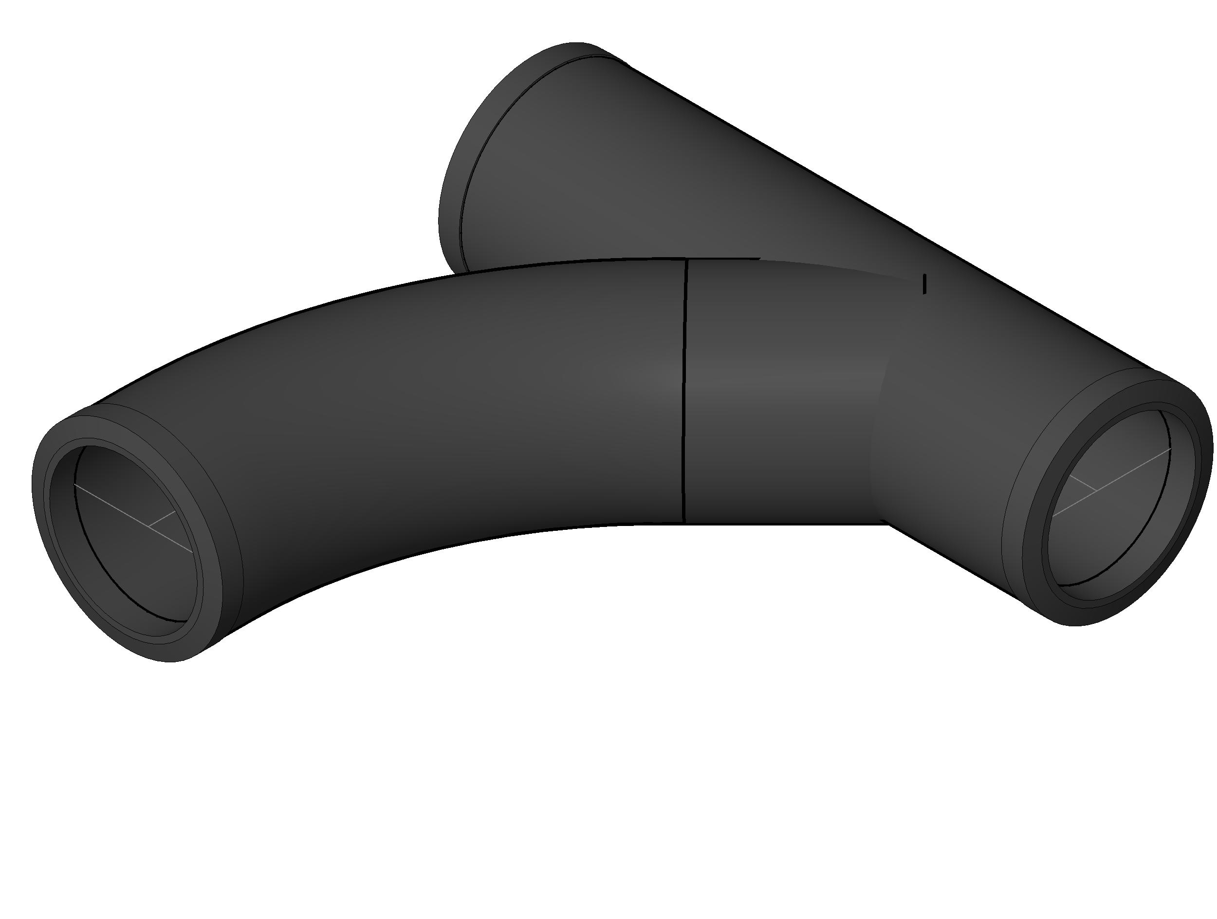 Pipe Fitting Combination Cast Iron revit family free download