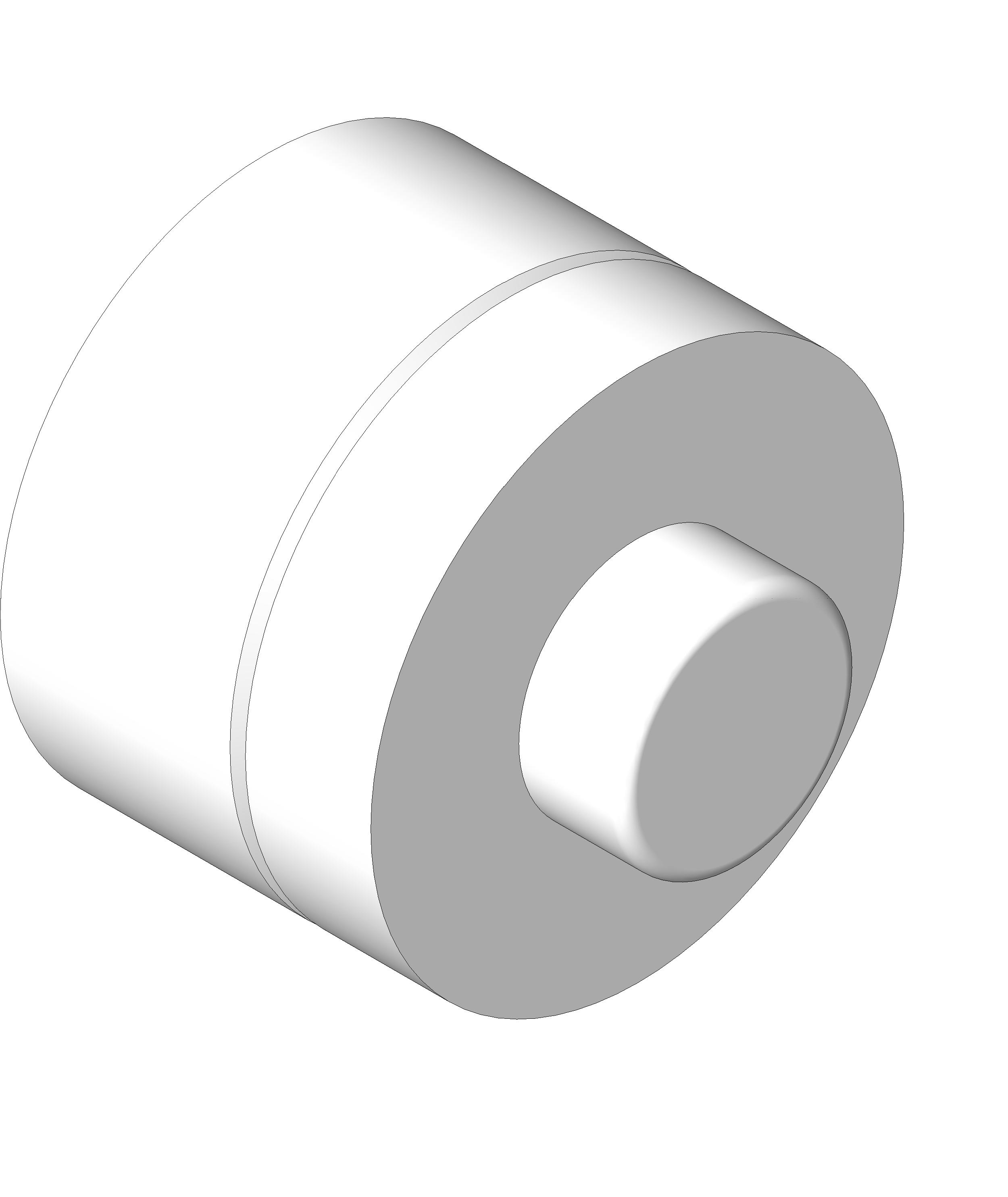 Pipe Fitting Female Adap w CO Plug PVC revit family free download