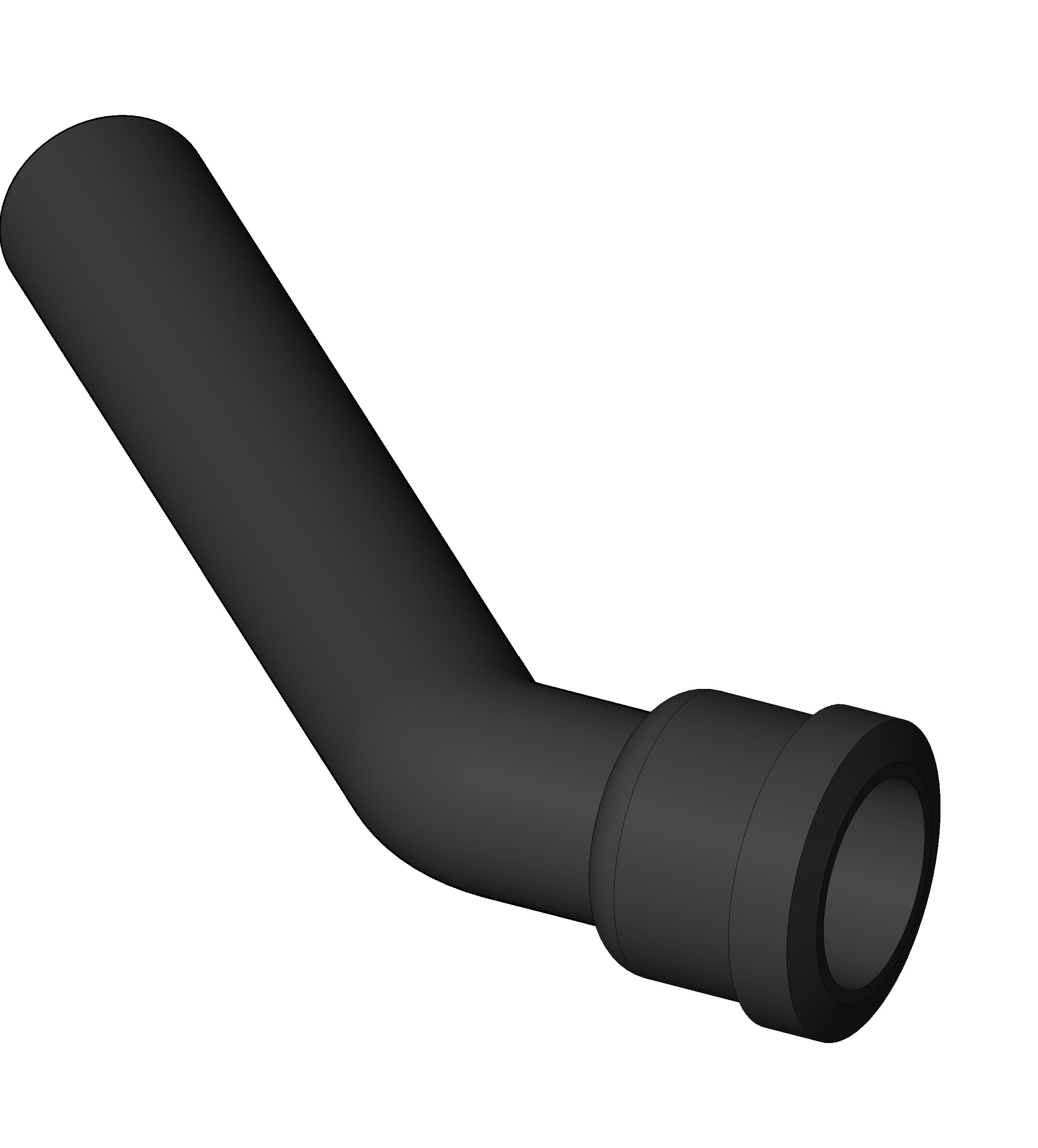 Pipe Fitting Long Eight Bend Cast Iron 2 revit family free download