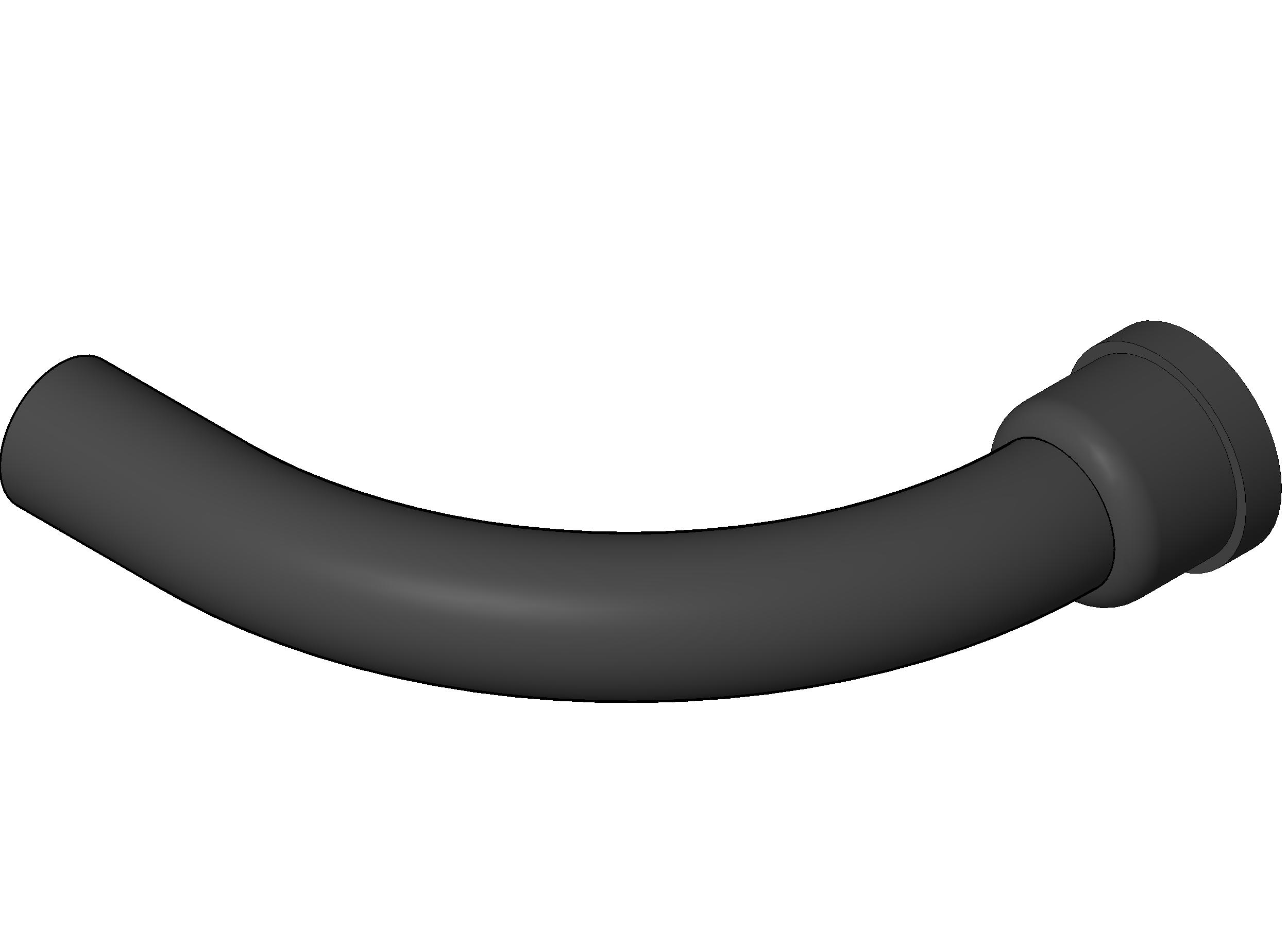 Pipe Fitting Long Sweep Bend Cast Iron revit family free download