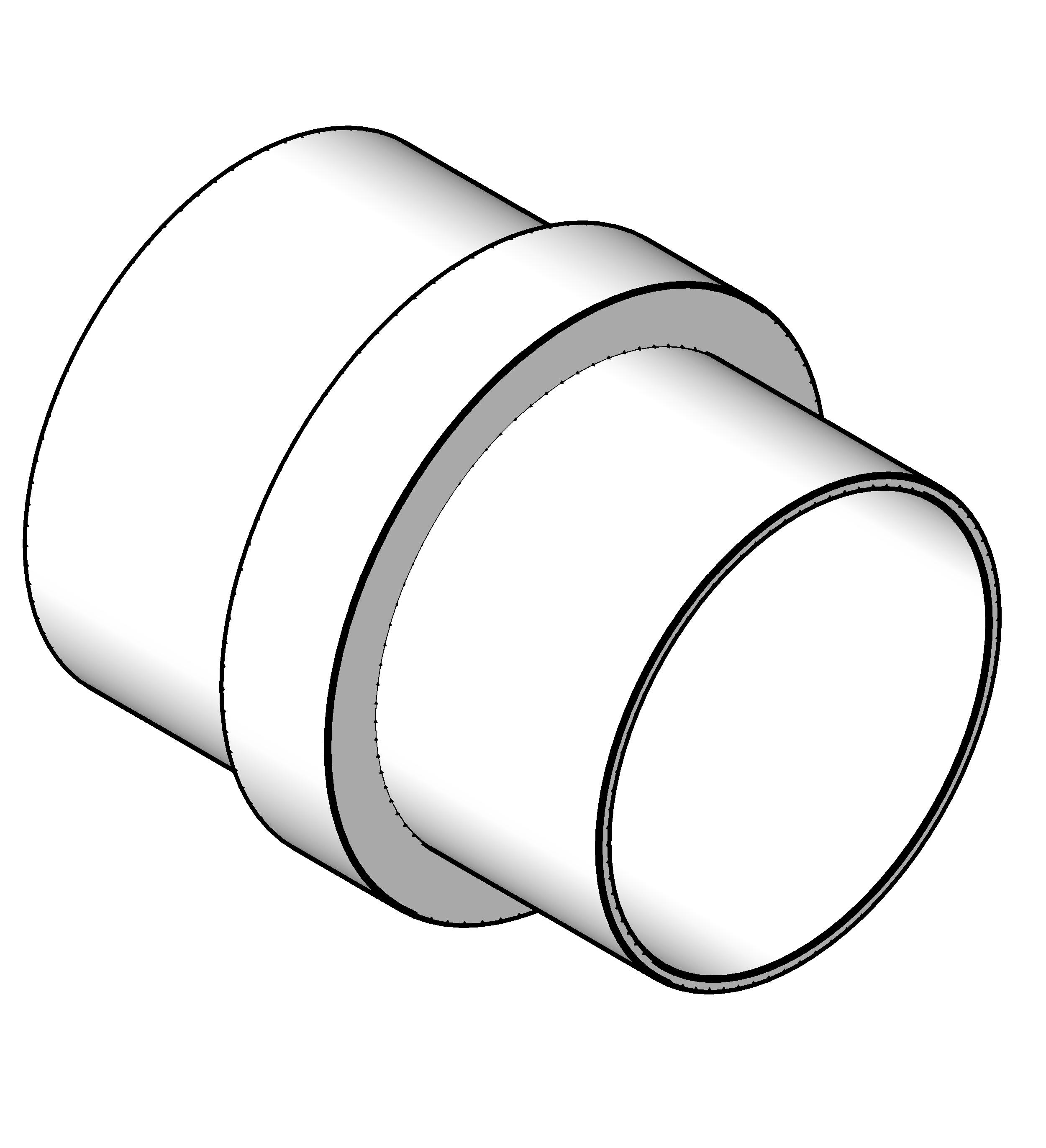 Pipe Fitting Male Adapter Pressure Pipe Fittings PVC 8109 revit family free download
