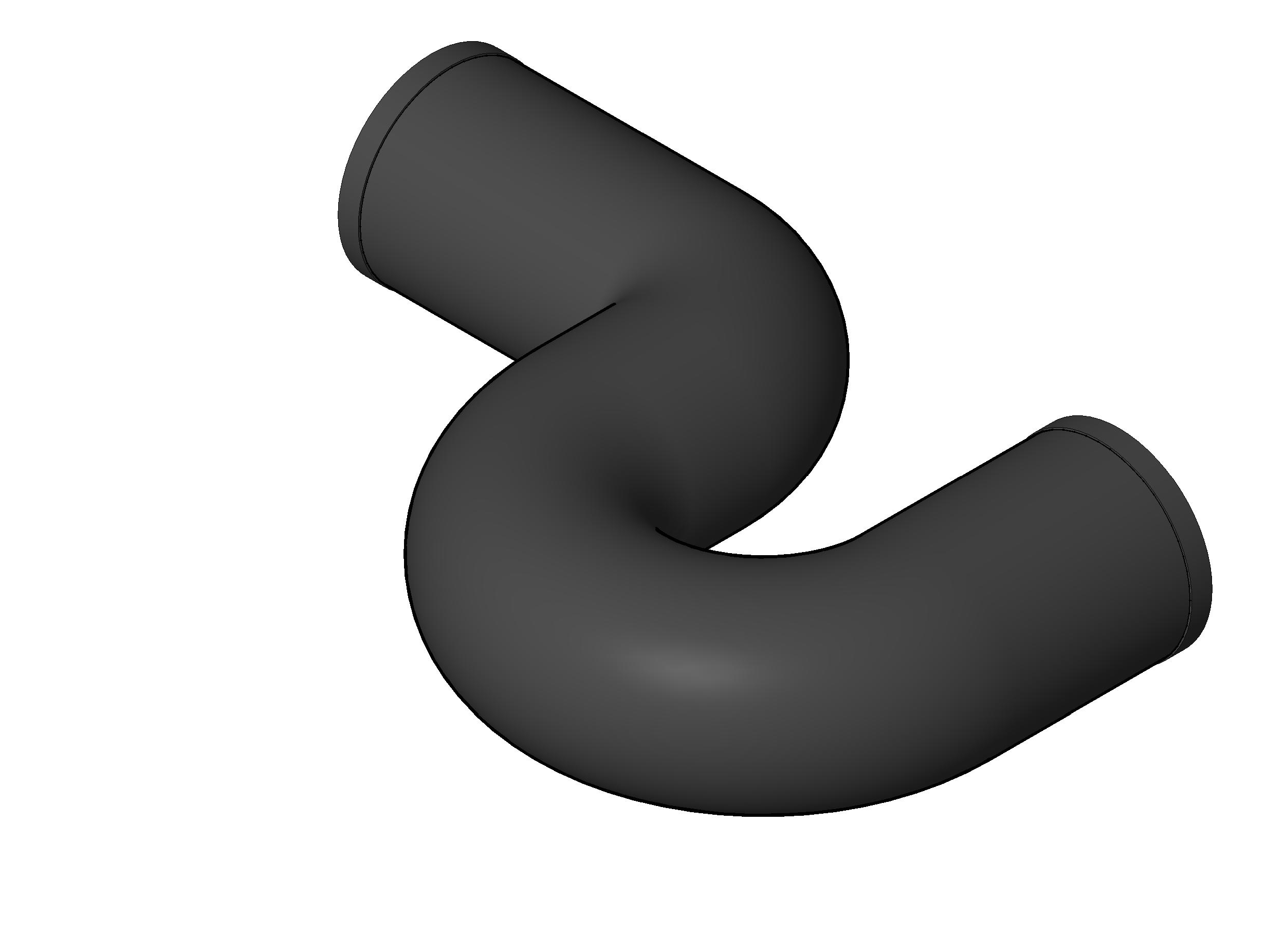 Pipe Fitting P Trap Cast Iron revit family free download