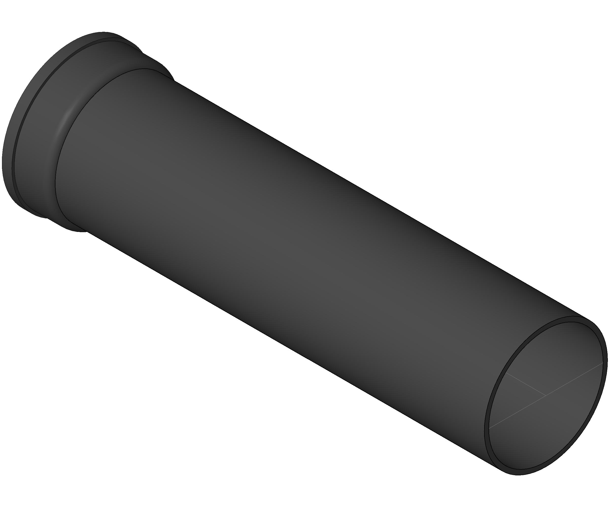Pipe Fitting Single Hub Cast Iron XH 1A revit family free download