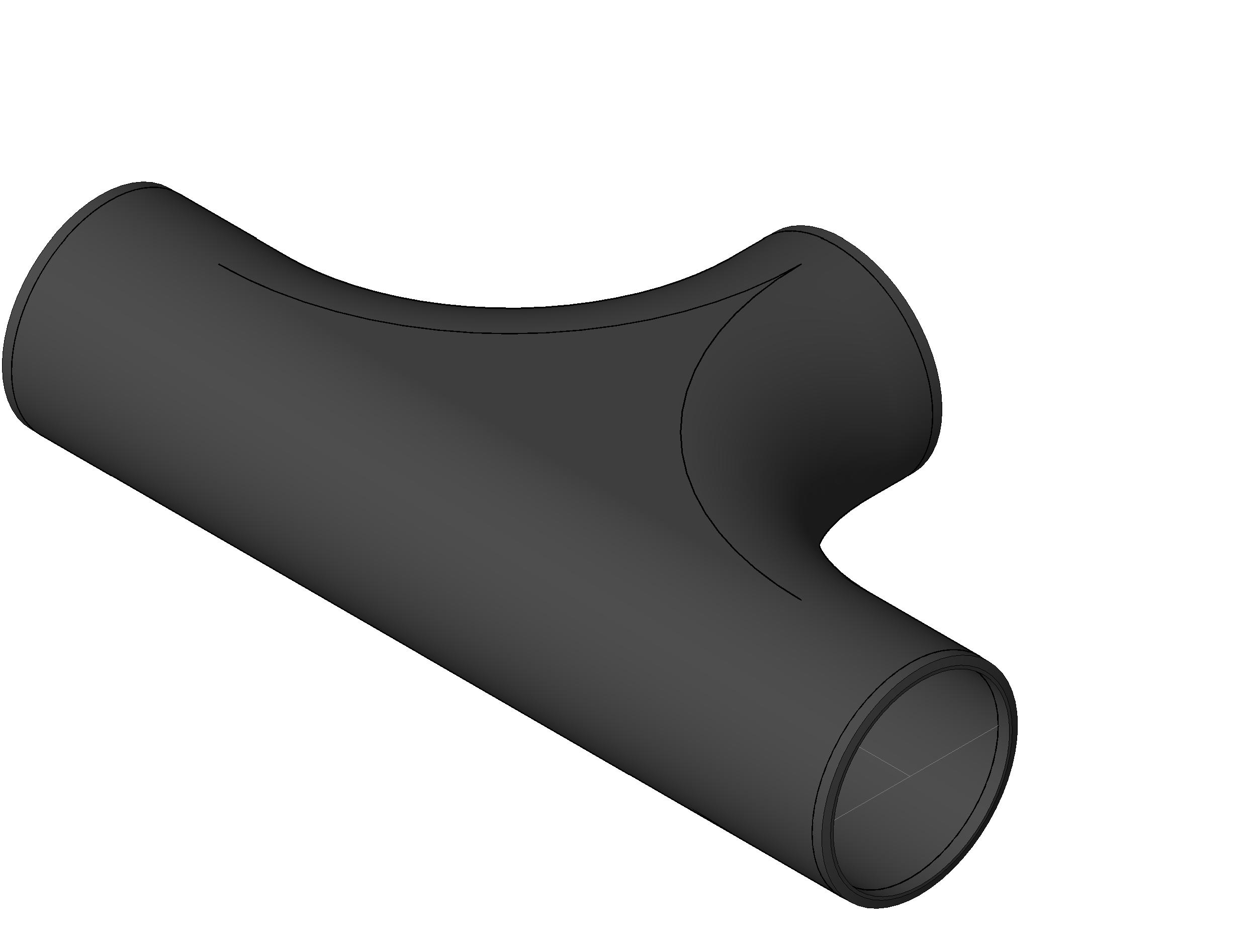 Pipe Fitting Single TwoWay Cleanout Cast Iron revit family free download