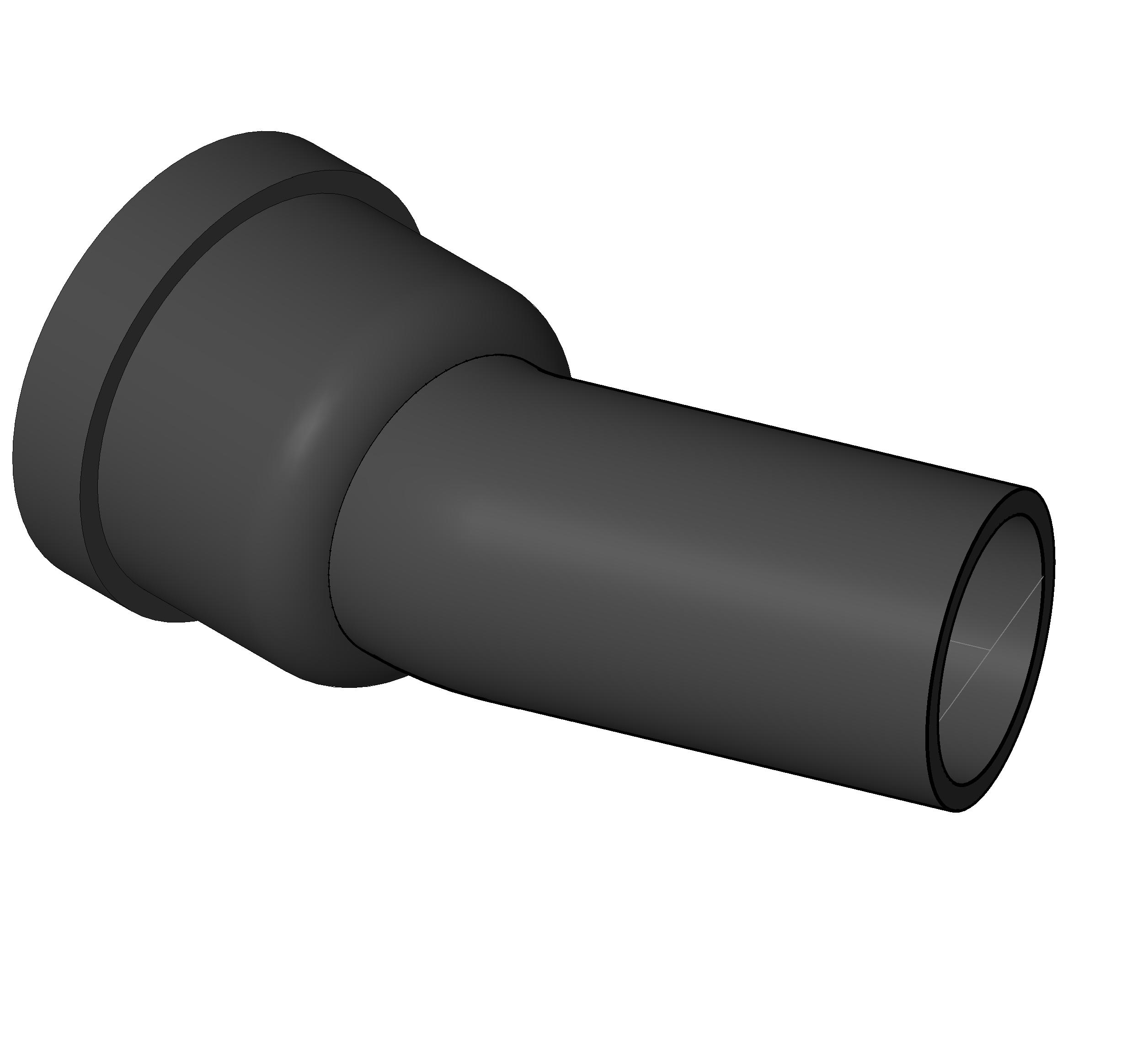 Pipe Fitting Sixteenth Bend Cast Iron revit family free download