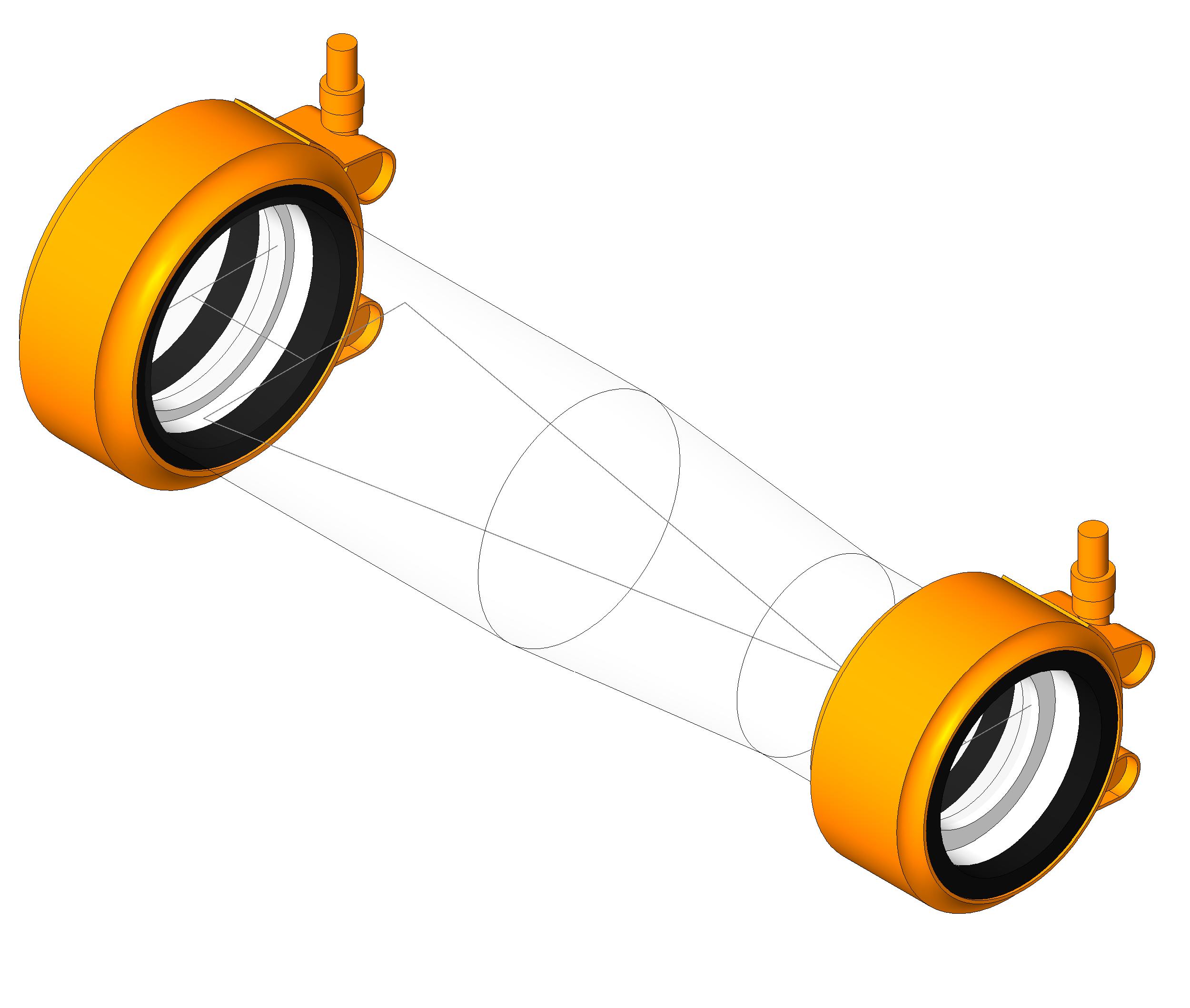 Reducer Straight revit family free download