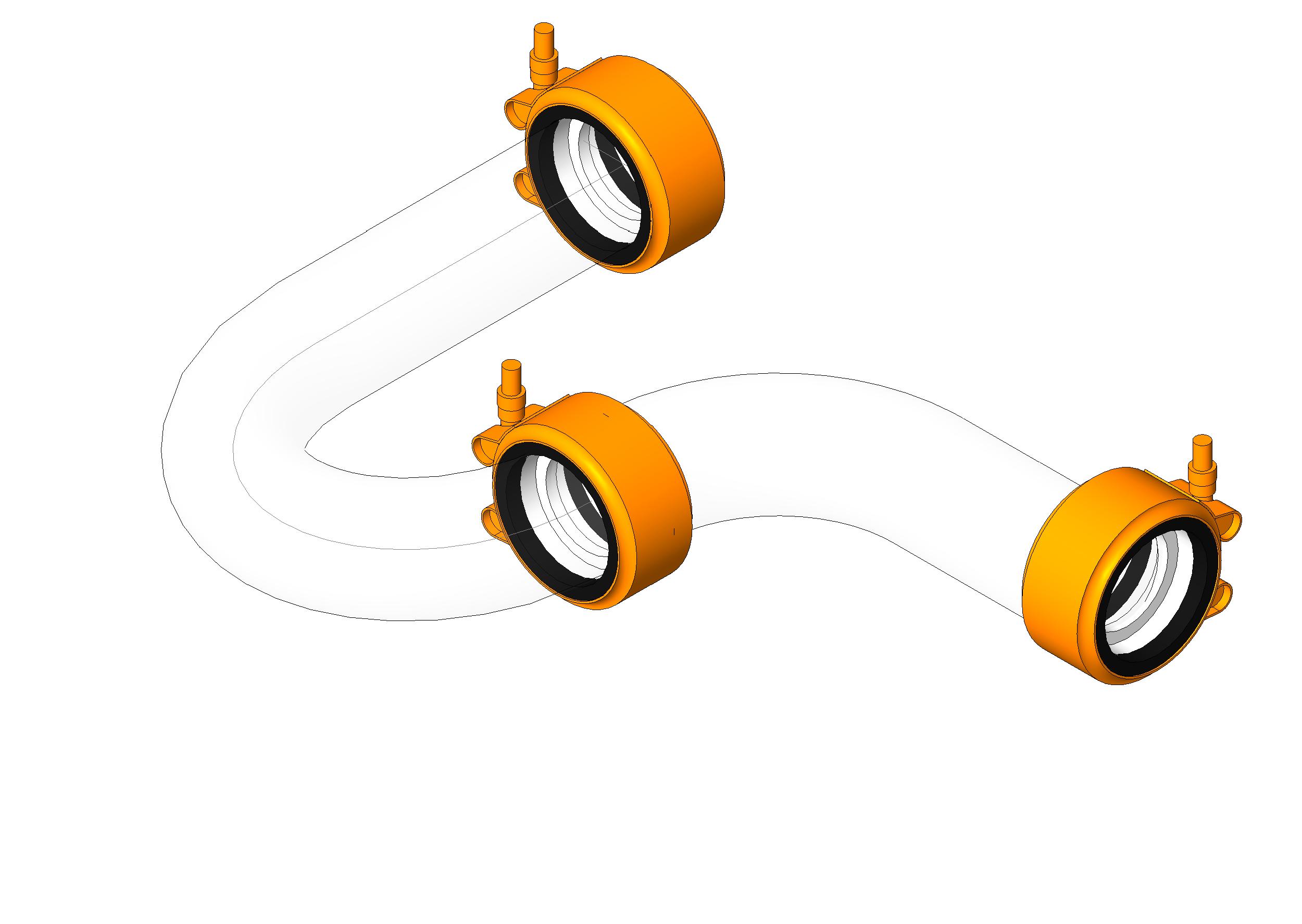 Swivel Trap P Style revit family free download
