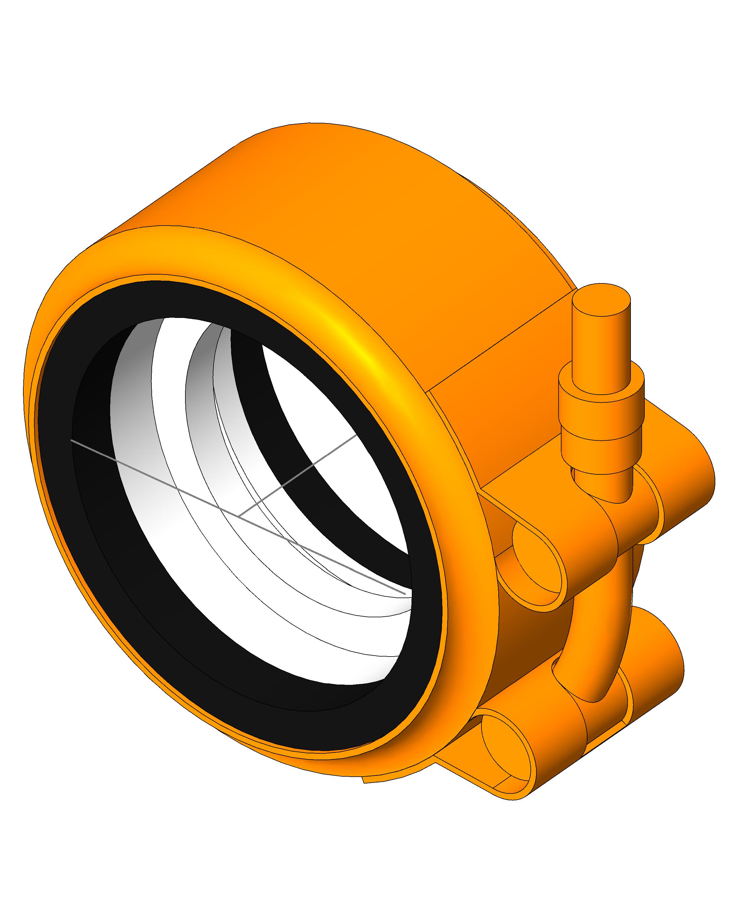 Thread Adapter Threaded to Beaded revit family free download