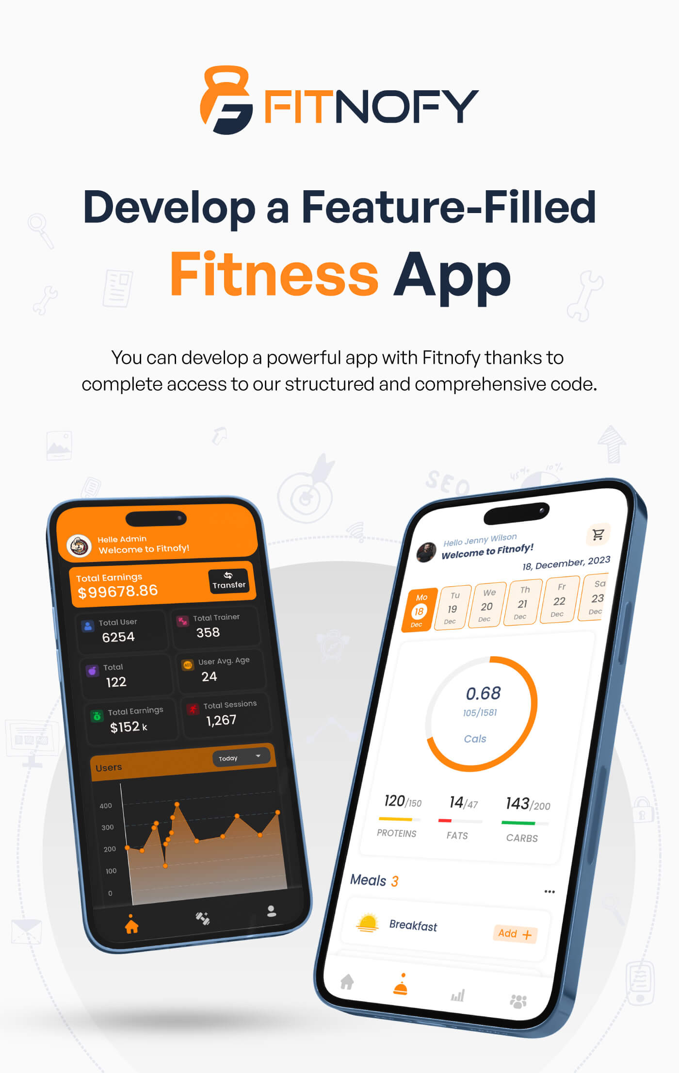 Fitnofy - Fitness Flutter UI Kit - 8