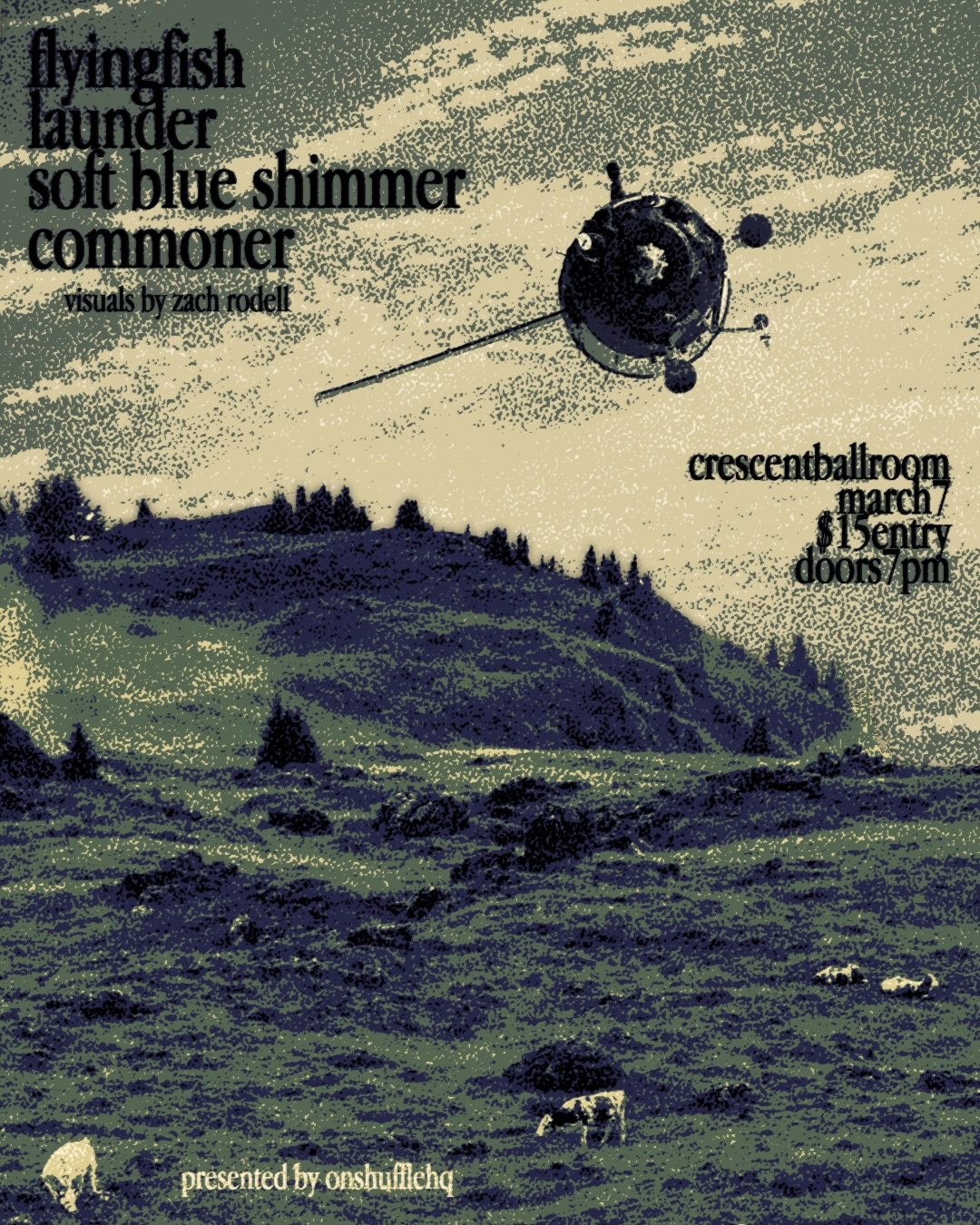 FlyingFish, Launder, Soft BLue Shimmer flyer