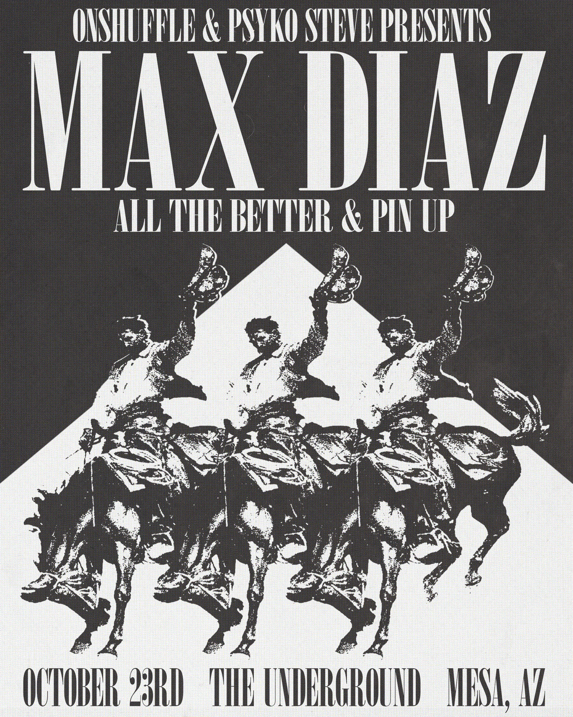 Max Diaz flyer
