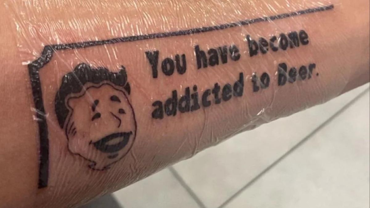 terrible tattoos that are giving hard pass