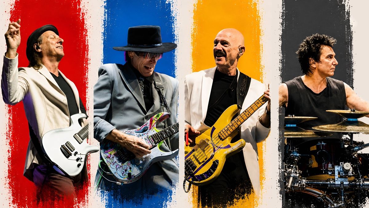 belew levin vai and bozzio are taking over king crimson