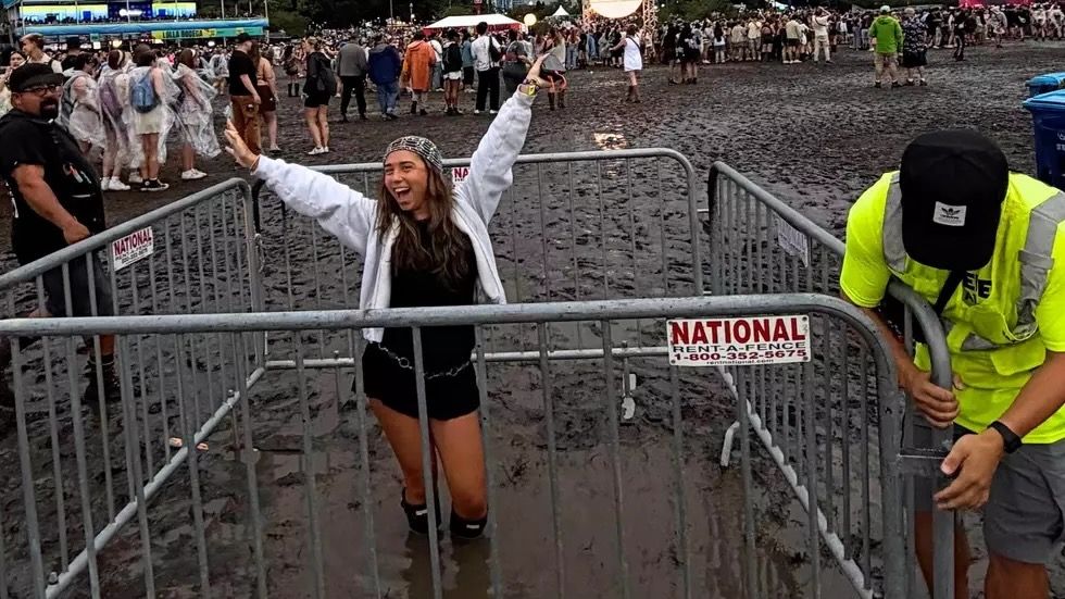 lolla trap girl got absolutely swallowed by a mud pit