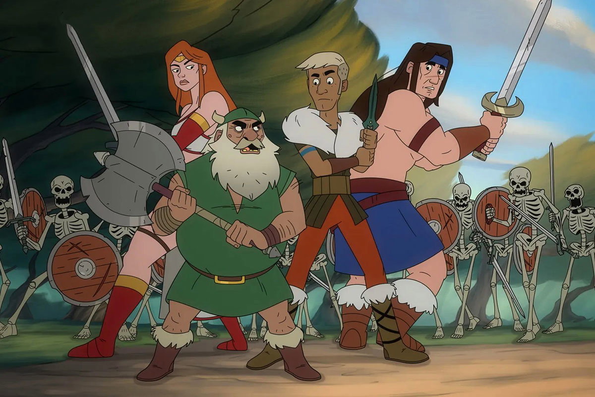 golden axe is officially a show now