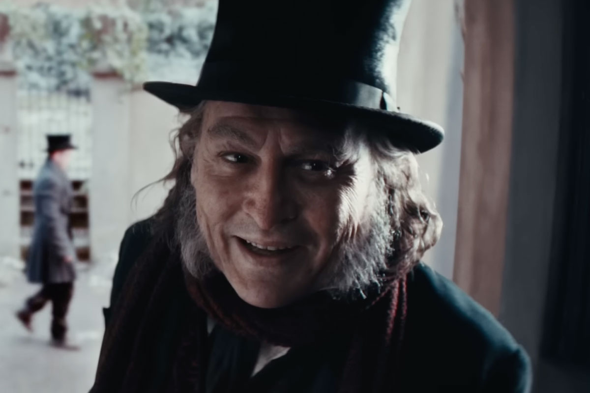 depp's christmas carol is actually fire