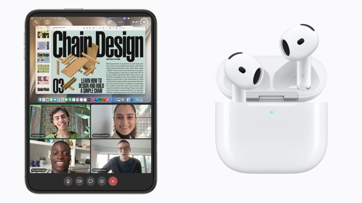 apple finally made a foldable phone and dropped airpods 5