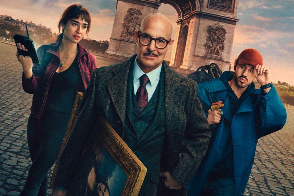 stanley tucci robs the mona lisa with a new prime show