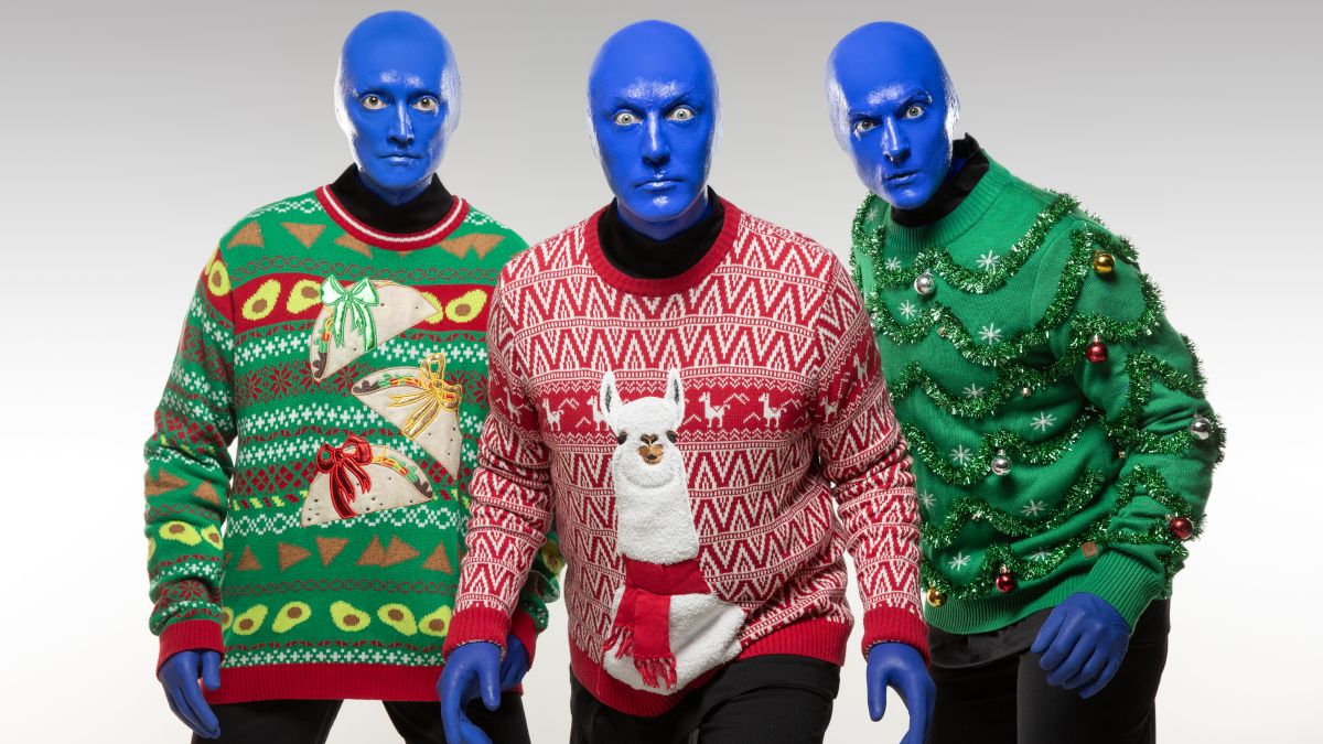 blue man group is finally hitting broadway for the holidays