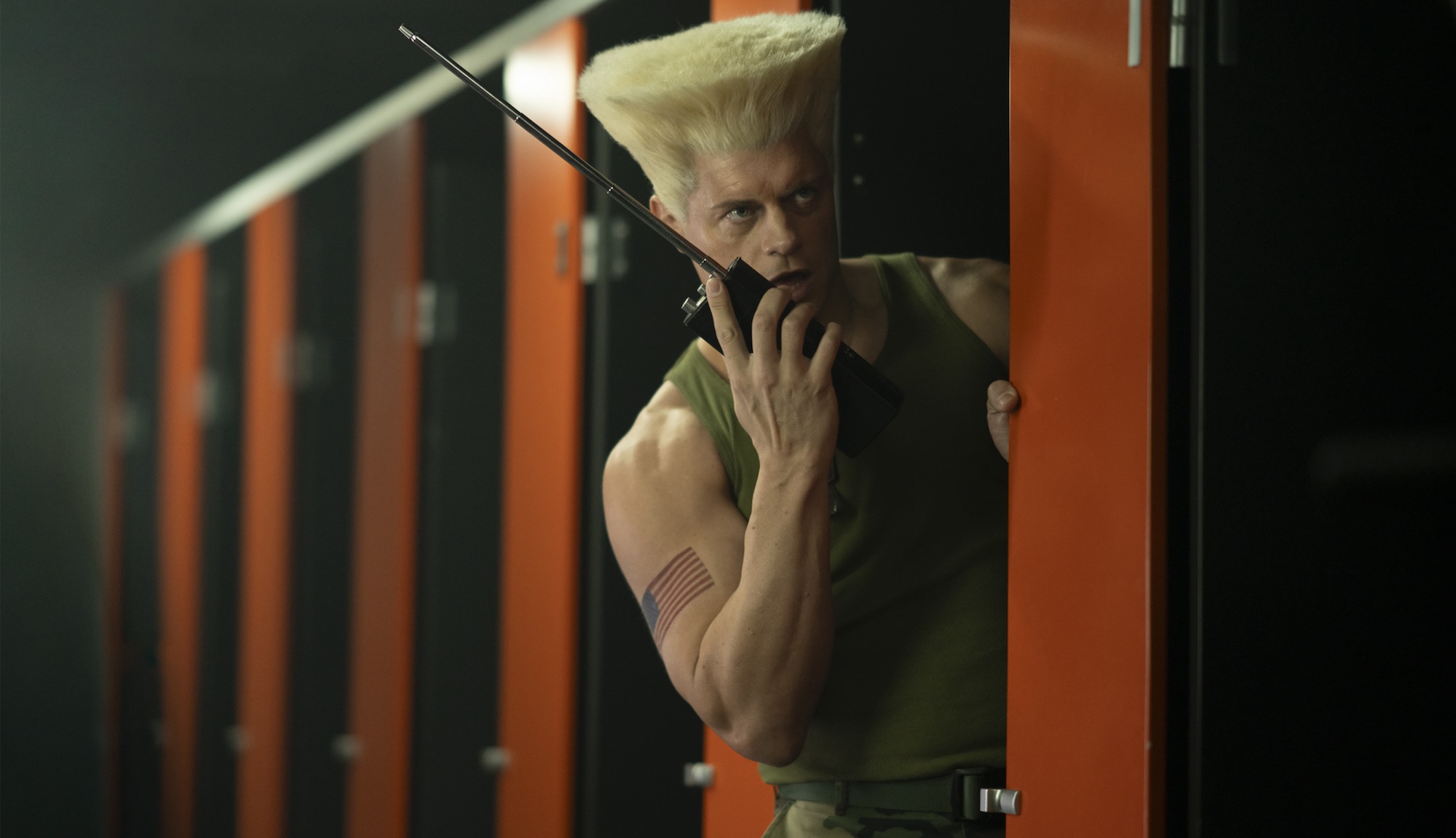 guile's giant hair and 90s anime aesthetics