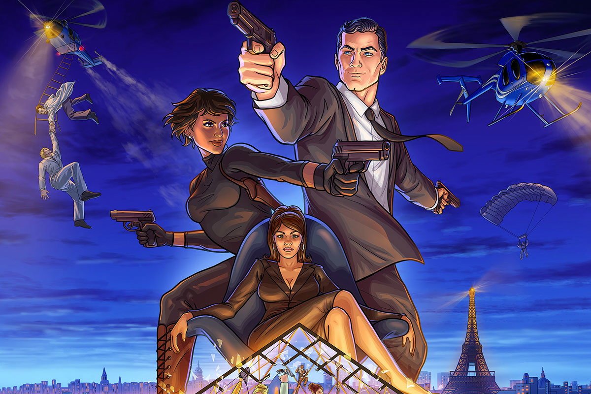 the archer crew is making a jack the ripper cartoon