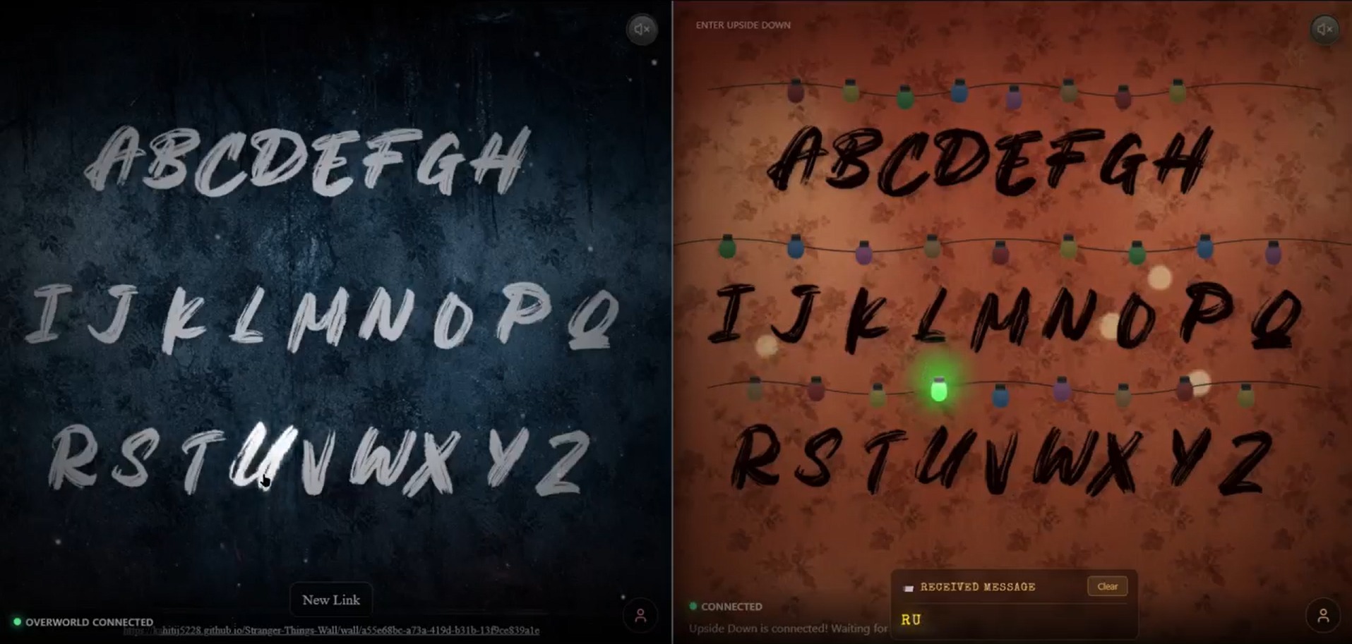 Stranger Things Wall