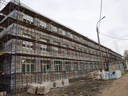 Глава г.о. Серпухов Сергей Никитенко: строительная готовность капитального ремонта школы №16 более 55%