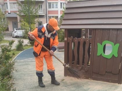 Службы проводят уборку в поселении Воскресенское