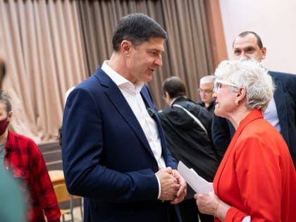 Встреча главы Люберец с жителями города