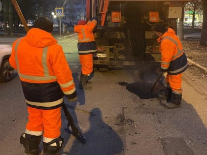 В Городском округе Коломна стартовал ямочный ремонт дорог