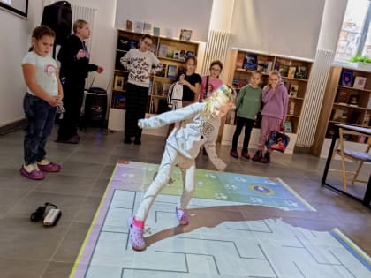 Увлекательное занятие в Рузской центральной библиотеке