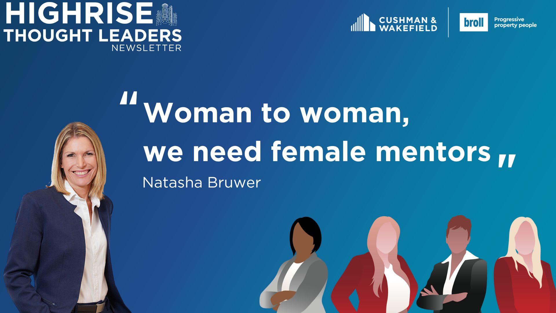 Woman to woman, we need female  mentors