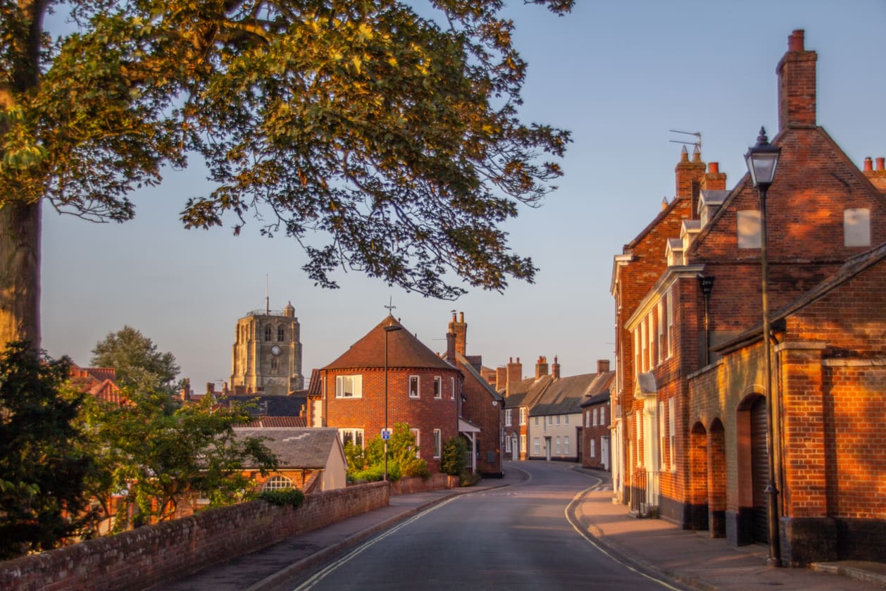 steet view of beccles
