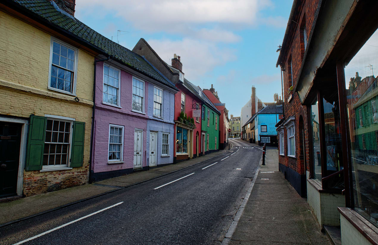 street view of bungay high street