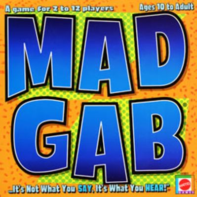 Mad Gab Board Game