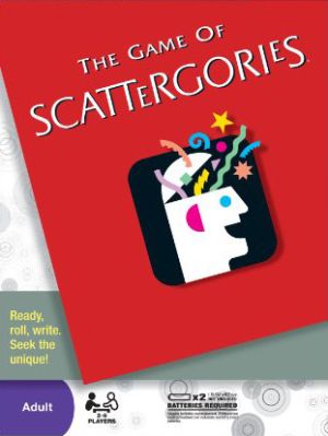 Scattergories Board Game