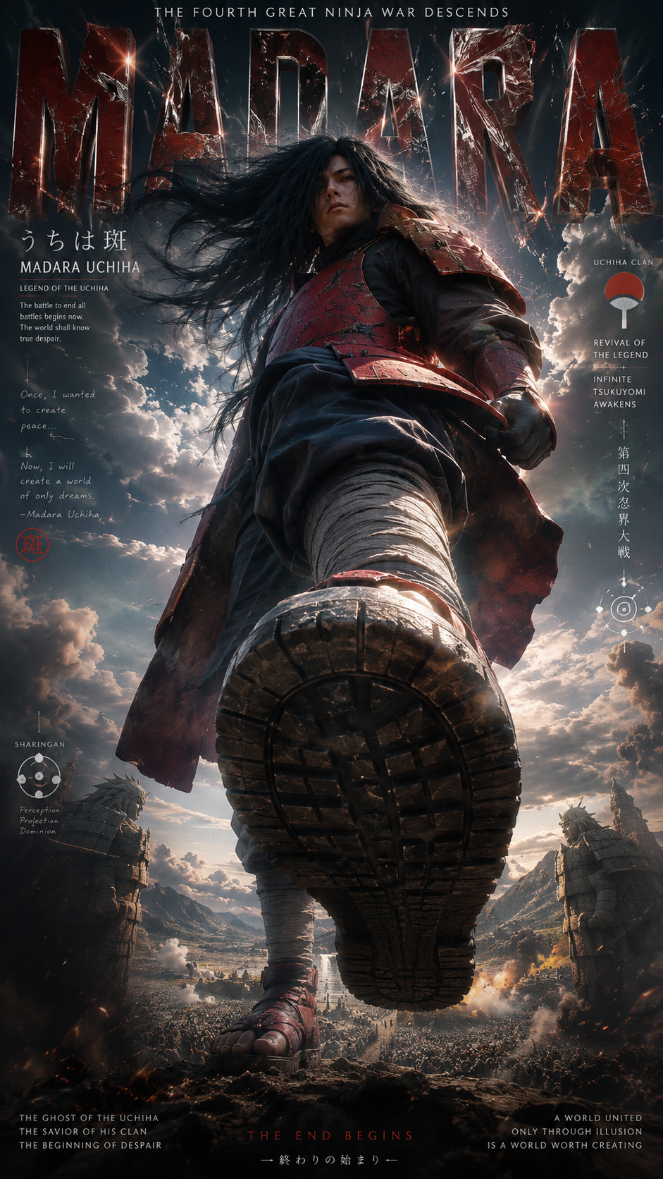 Madara Uchiha: The Fourth Great Ninja War Descends