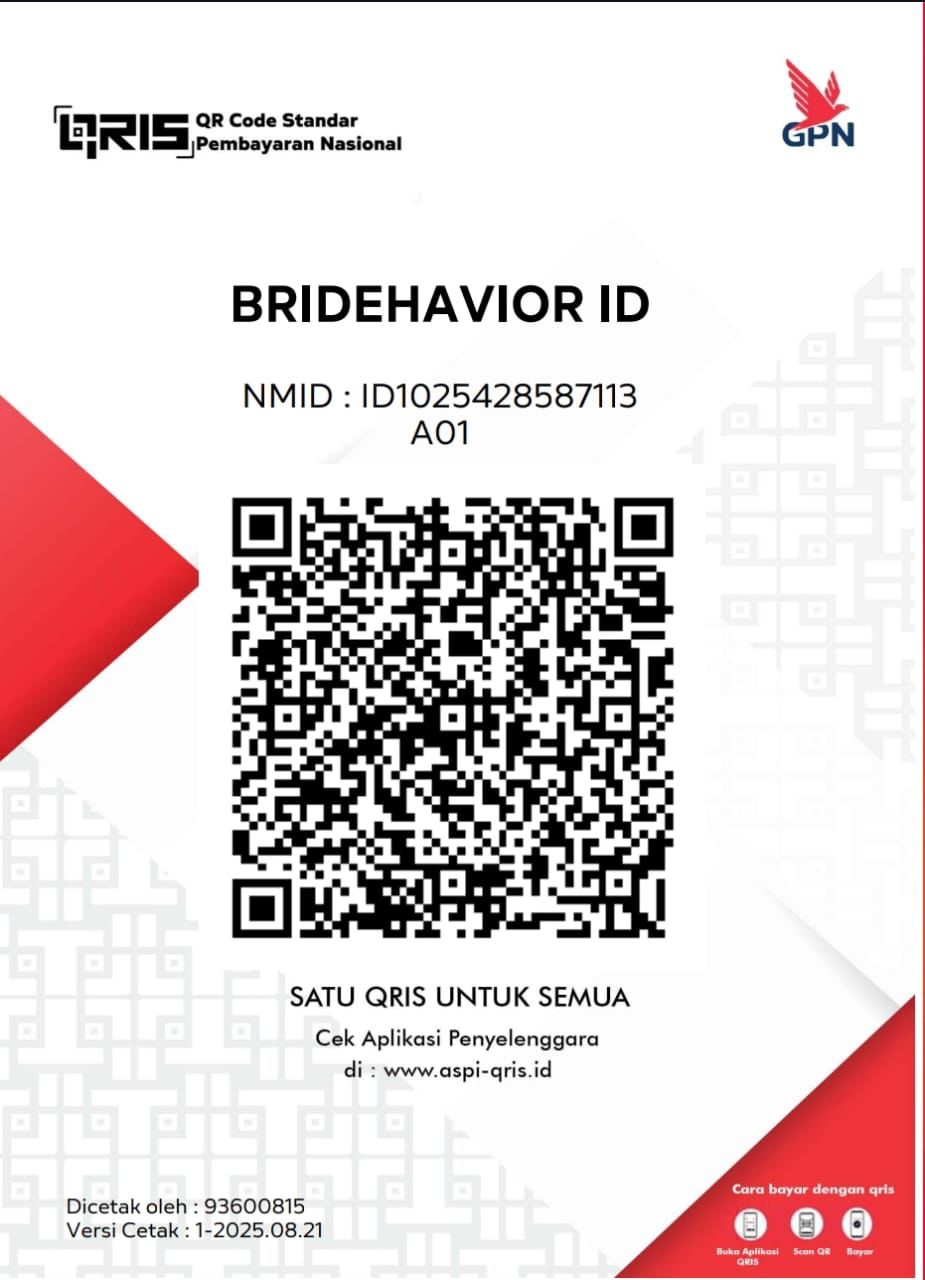 QRIS Bridehavior