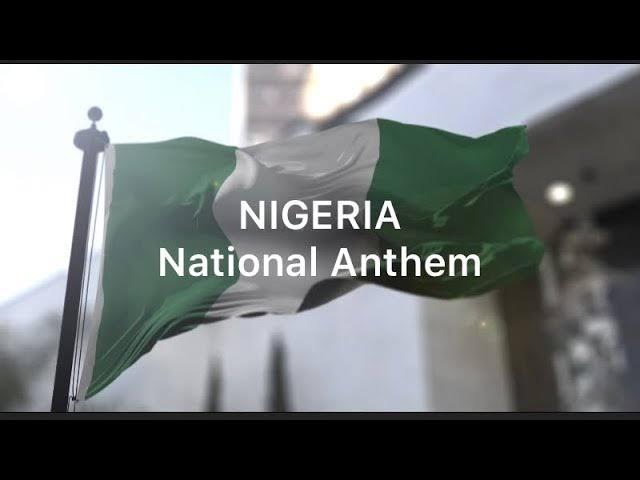 Reciting The Nigerian National Anthem: A Symbol Of National Pride