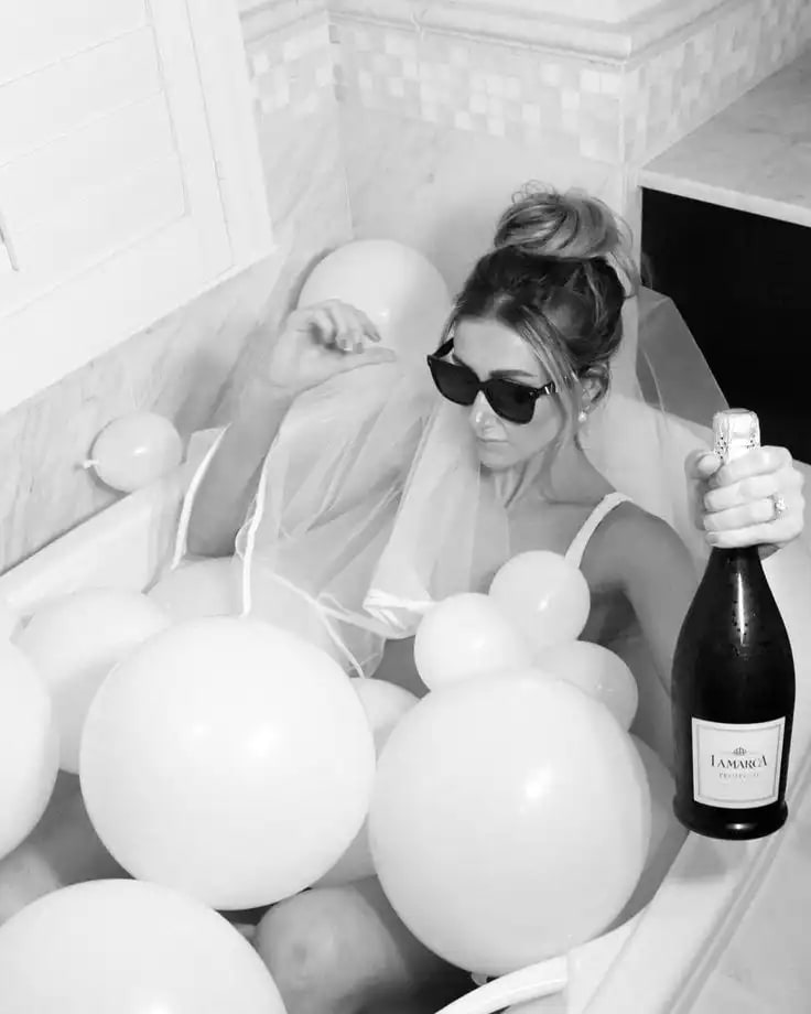 Bachelorette Champagne Bathtub