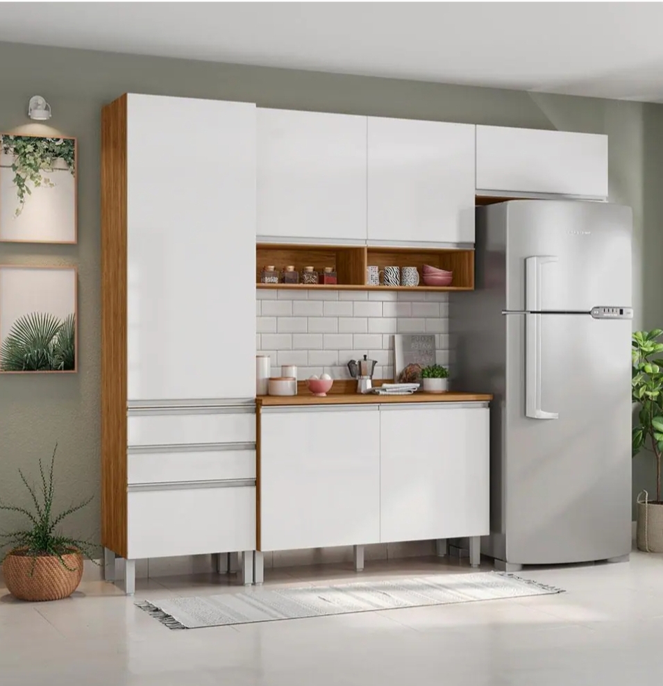 Montagem da Cozinha Compacta Bartira Jaspe