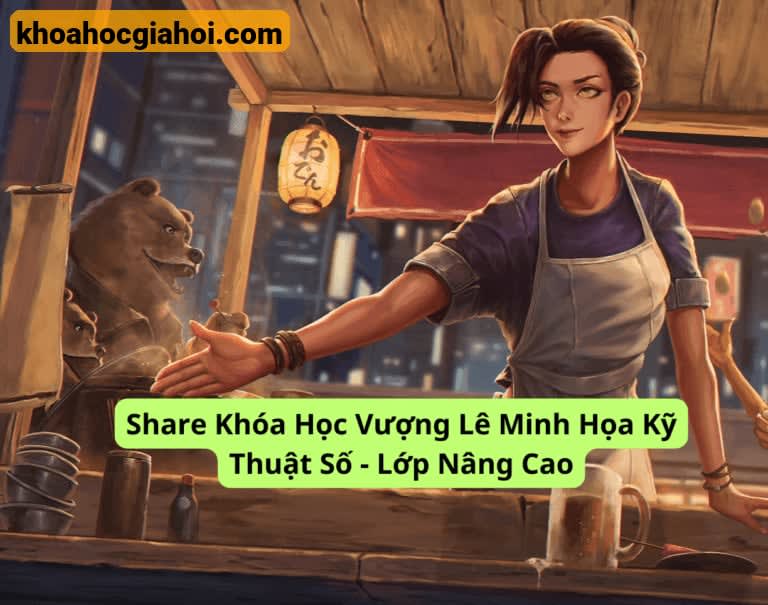 Khóa Học Vượng Lê Minh Họa Kỹ Thuật Số – Lớp Nâng Cao