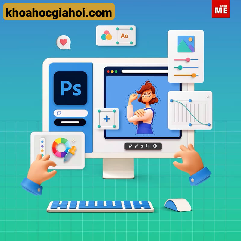 Làm Chủ Adobe Photoshop Từ Cơ Bản Đến Nâng Cao Cùng Color Me
