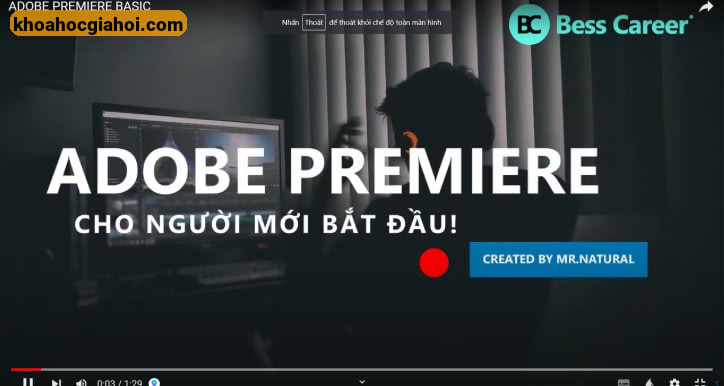 Adobe Premiere Basic - Bí Quyết Chinh Phục Adobe Premiere Cơ Bản