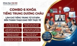 Combo 6 Khóa Tiếng Trung Dương Châu