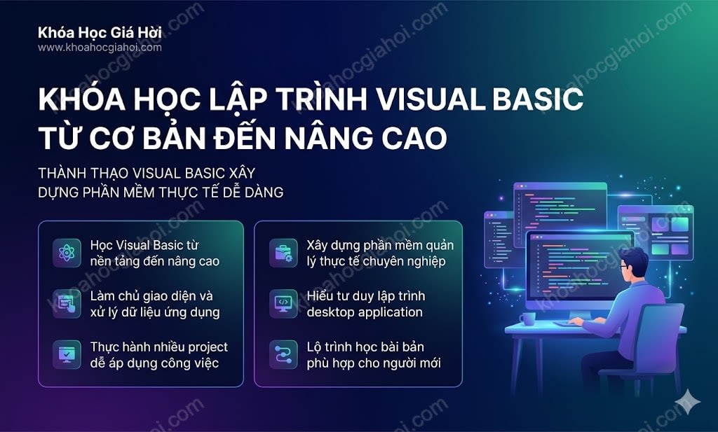 Khóa Học Lập Trình Visual Basic Từ Cơ Bản Đến Nâng Cao