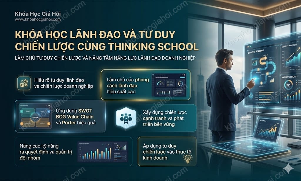 Khóa Học Lãnh Đạo Và Tư Duy Chiến Lược Cùng Thinking School