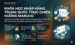 Khóa Học Nhập Hàng Trung Quốc Thực Chiến Hường Maruco