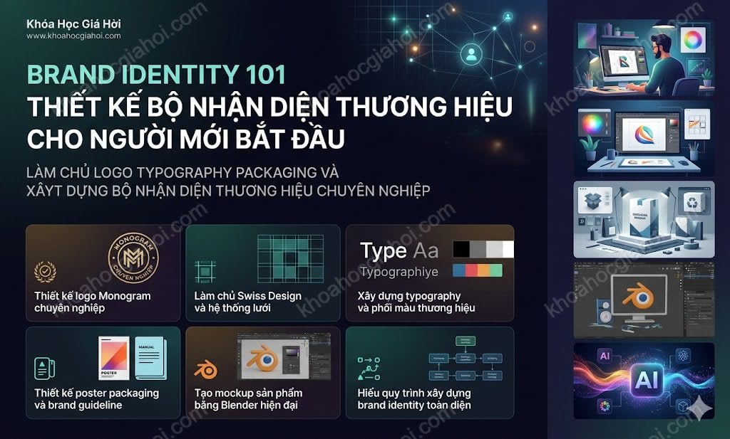Brand Identity 101 Thiết Kế Bộ Nhận Diện Thương Hiệu Cho Người Mới Bắt Đầu